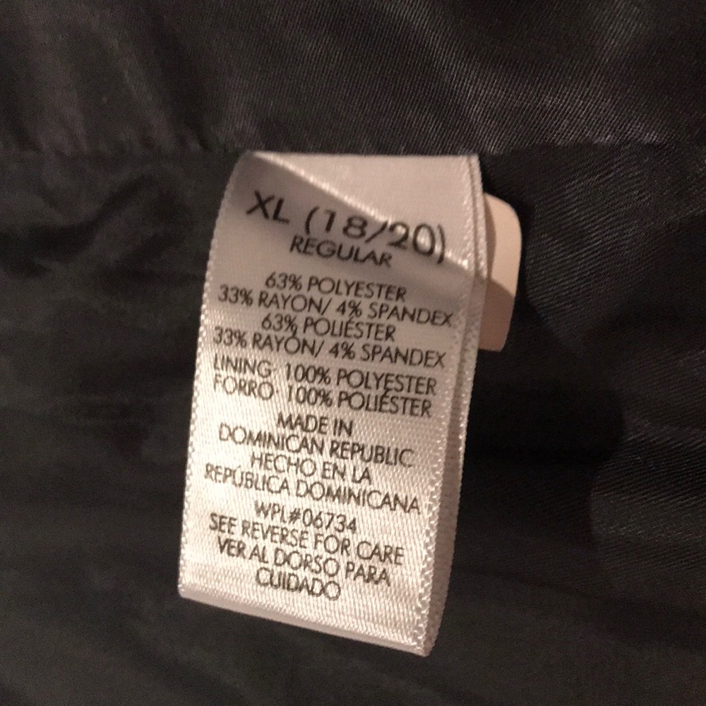 Boys Calvin Klein black xl dress vest 18/20 - Picture 3 of 3
